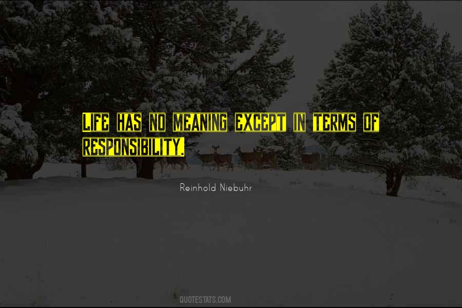 No Meaning In Life Quotes #855914