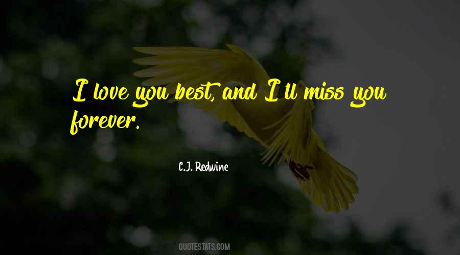 I Love You Best Quotes #504795