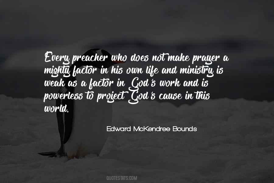 Prayer Work Quotes #194408