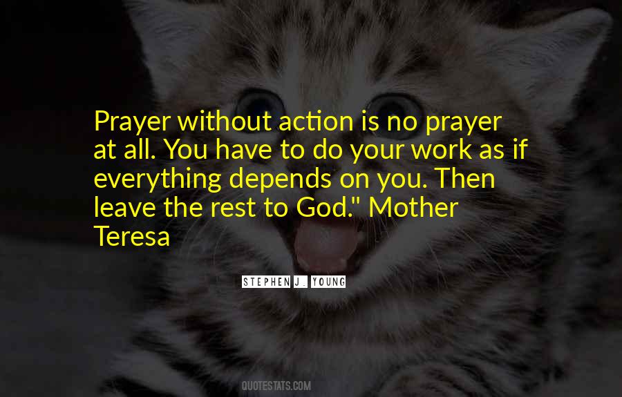 Prayer Work Quotes #597497