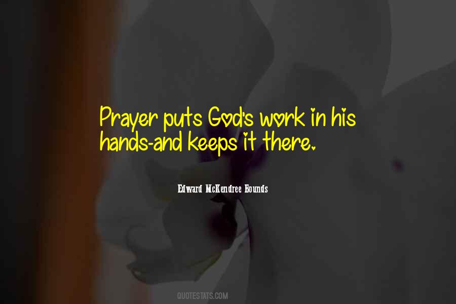 Prayer Work Quotes #729127