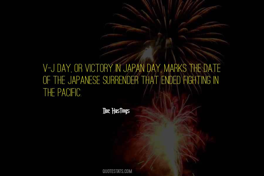 Japan Surrender Quotes #1137163