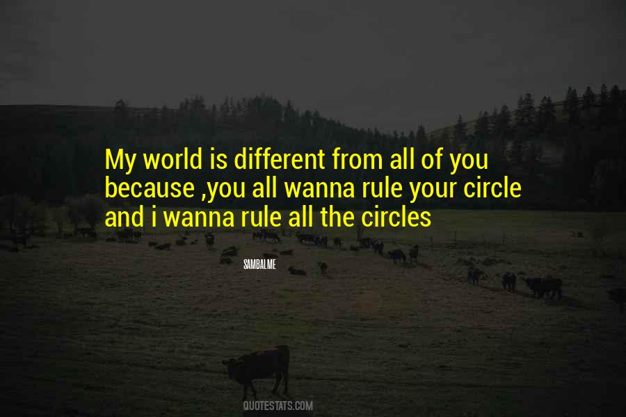 Circle World Quotes #1607822