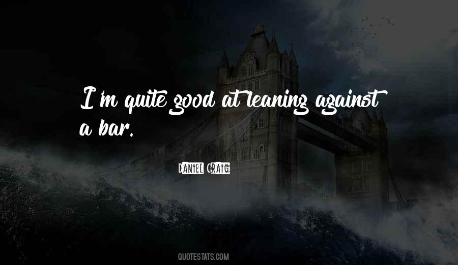 Quotes About A Bar #1142532