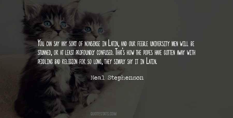 Bad Latin Quotes #1068898