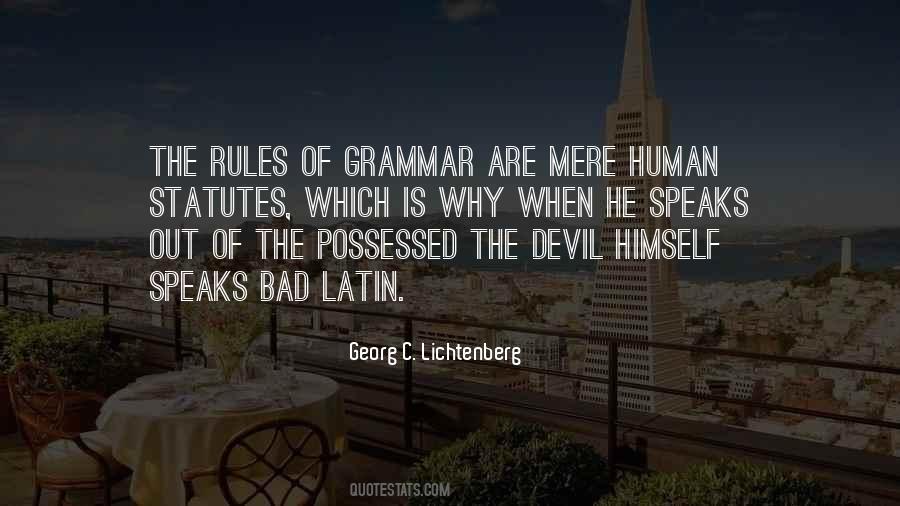 Bad Latin Quotes #791866