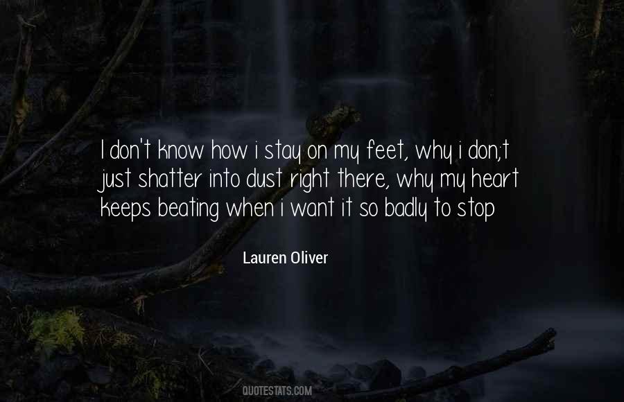 Be Still My Beating Heart Quotes #488491
