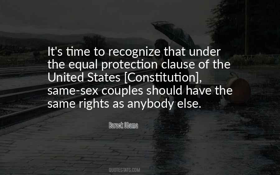 Quotes About The Equal Protection Clause #333953