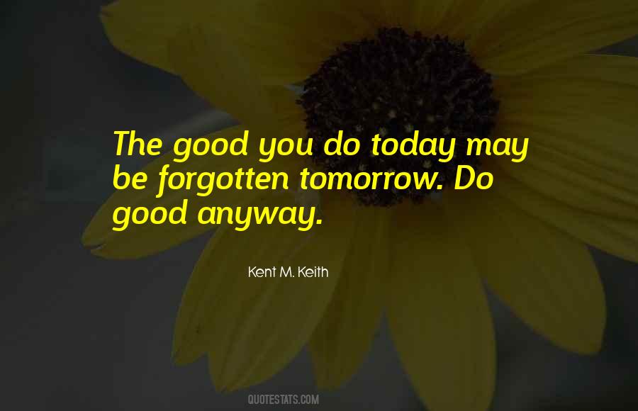Good Tomorrow Quotes #90877