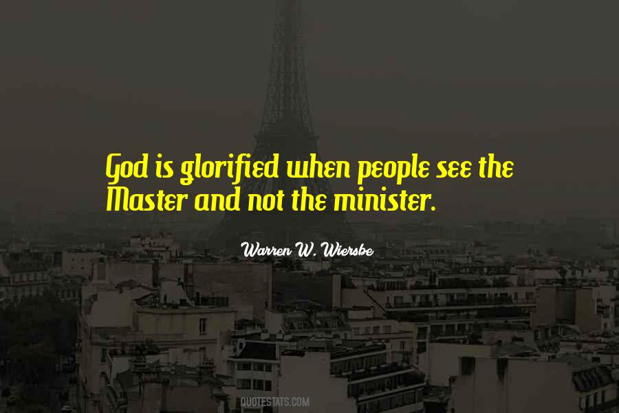 Glorified God Quotes #226290