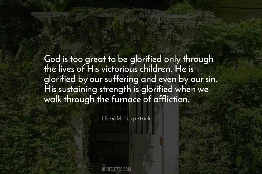 Glorified God Quotes #610991