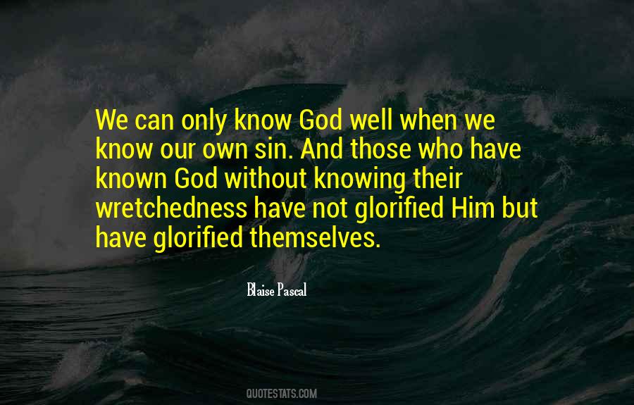 Glorified God Quotes #773090