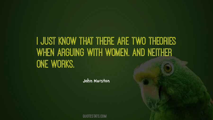 Know All The Theories Quotes #582089