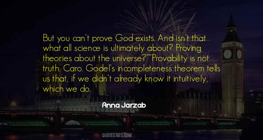 Know All The Theories Quotes #678791