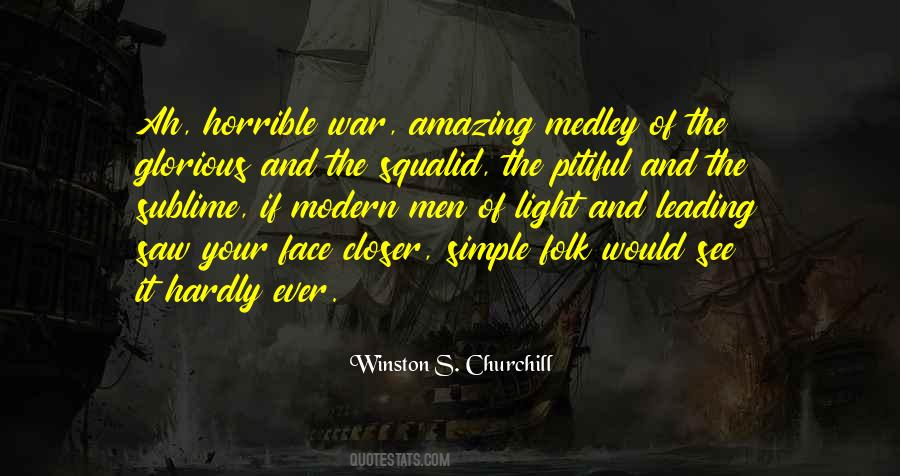Glorious War Quotes #495563