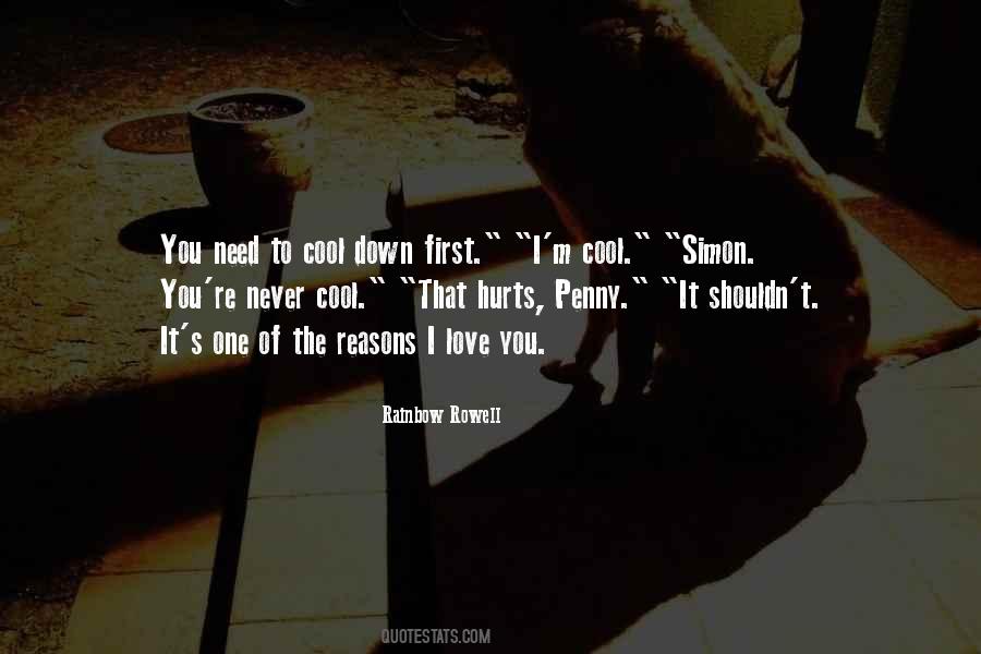 I Love You It Hurts Quotes #1423369