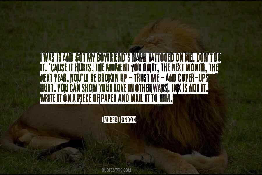 I Love You It Hurts Quotes #510911