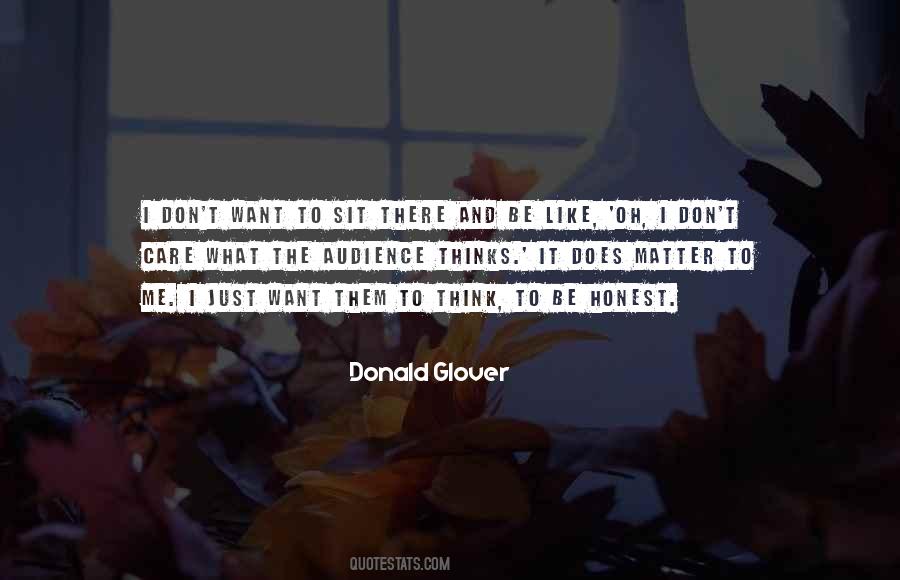 Glover Quotes #180191