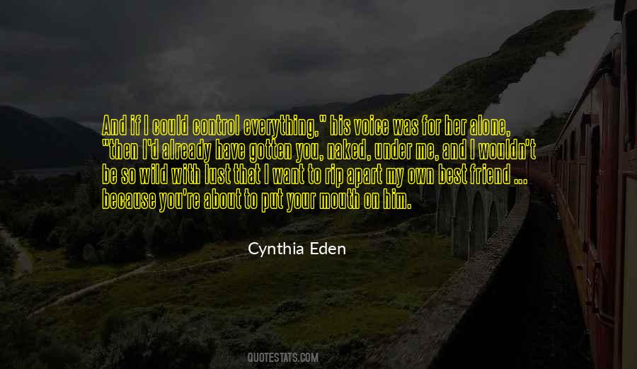 Want To Be With Him Quotes #1090738