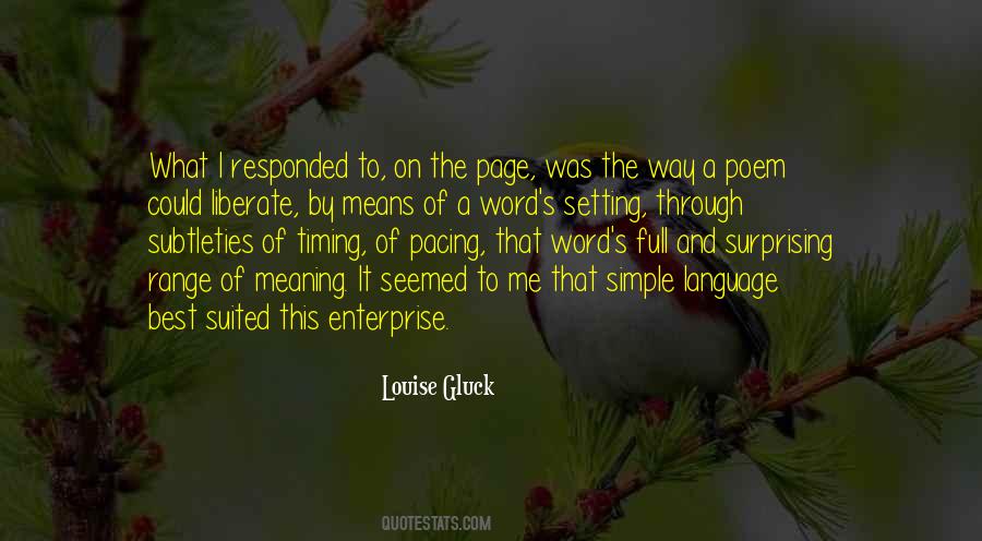 Gluck Quotes #1530249