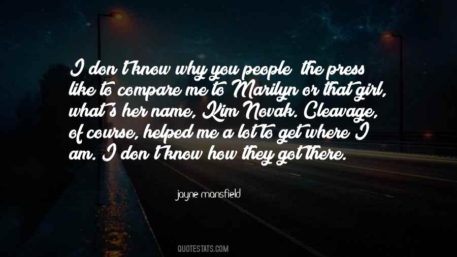 A Girl Like Her Quotes #1066272