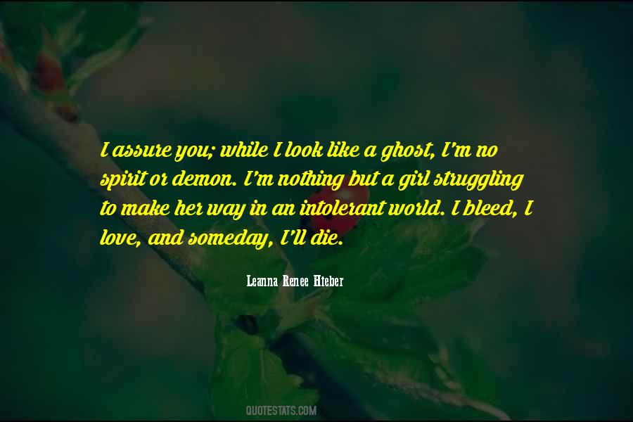 A Girl Like Her Quotes #1739013
