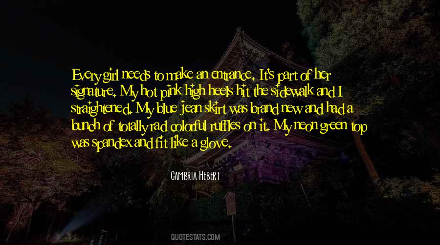 A Girl Like Her Quotes #571001