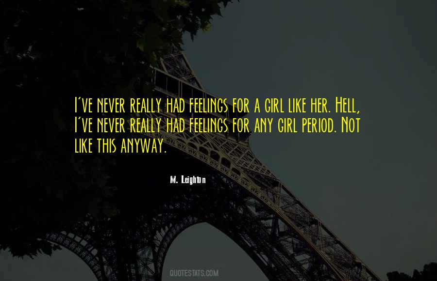A Girl Like Her Quotes #917297