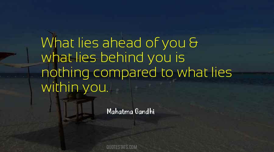 What Lies Behind You Quotes #1527286