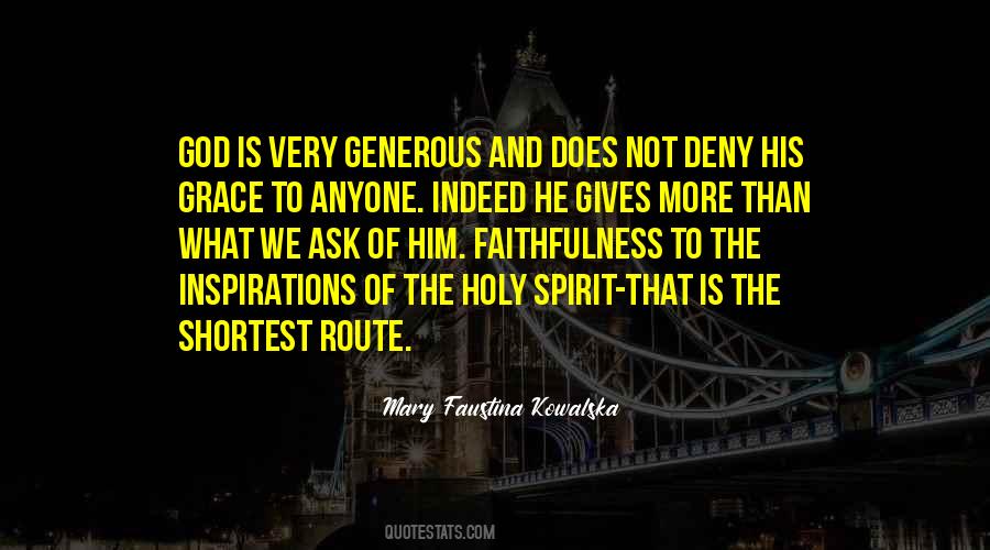 Quotes About Generous Spirit #467263