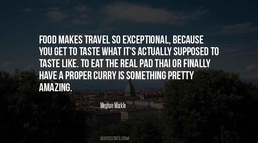 Travel Food Quotes #1327093