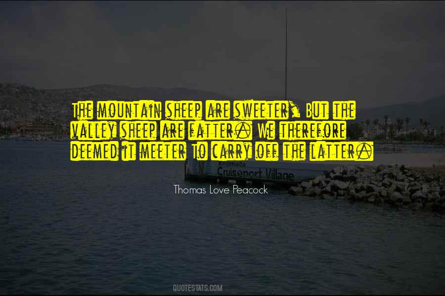 Mountain Sheep Quotes #1670685