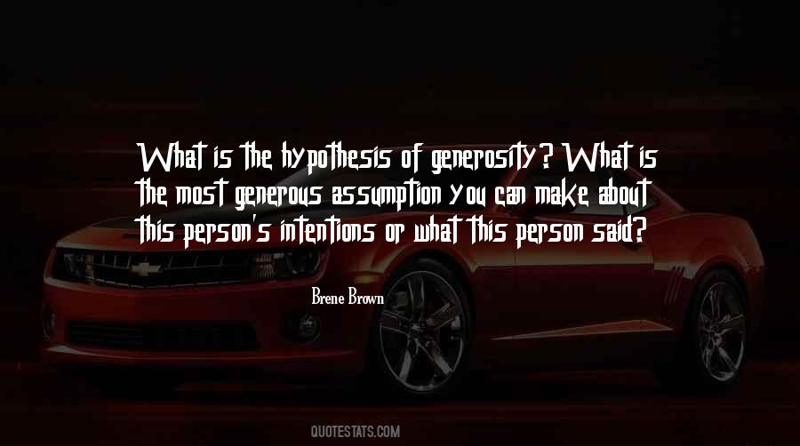 Quotes About Generous Person #1357567