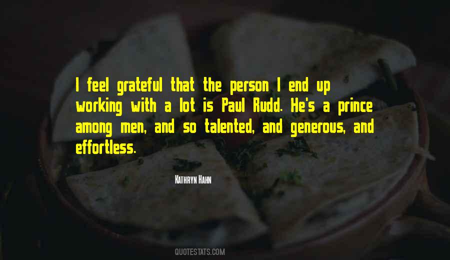 Quotes About Generous Person #340114