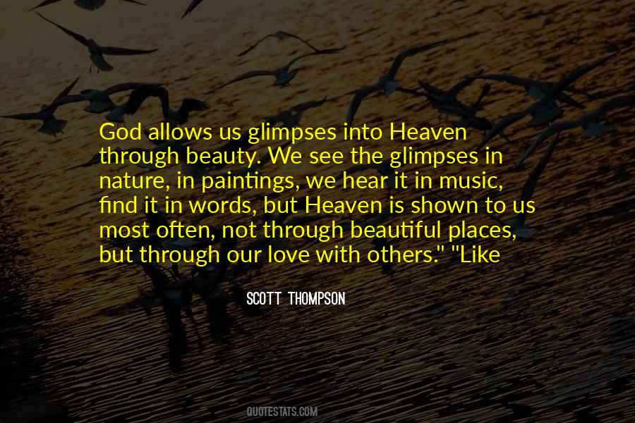 Heaven Nature Quotes #511289