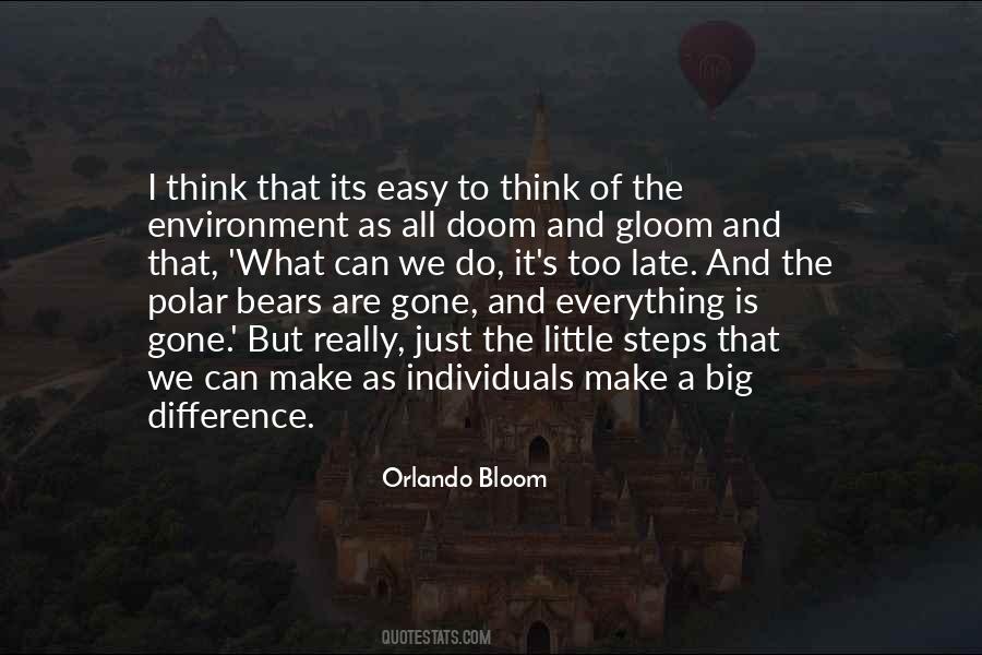 We Can All Make A Difference Quotes #1334315