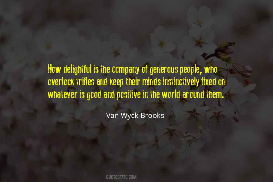 Quotes About Generous People #1033449