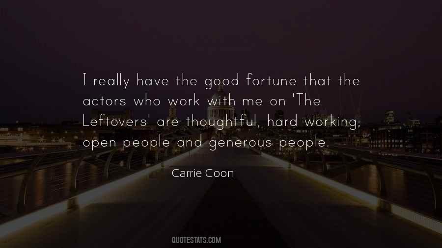 Quotes About Generous People #125880