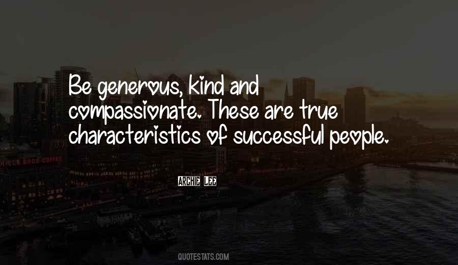 Quotes About Generous People #157586