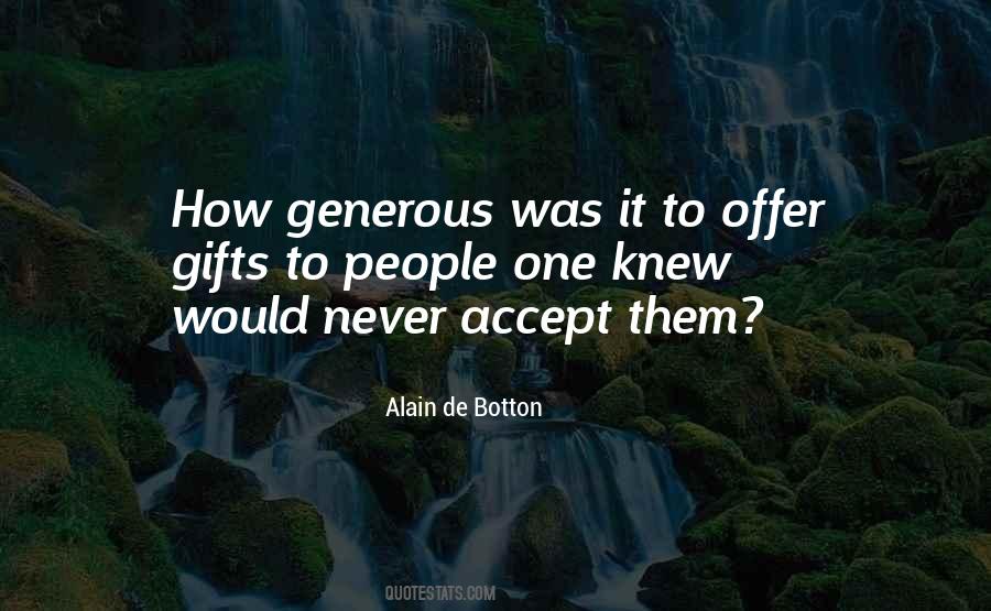 Quotes About Generous People #504352