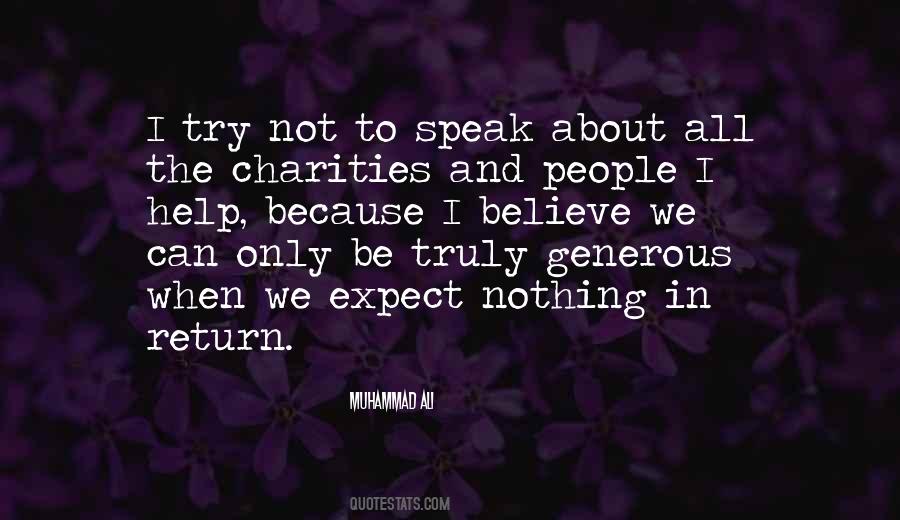 Quotes About Generous People #535330