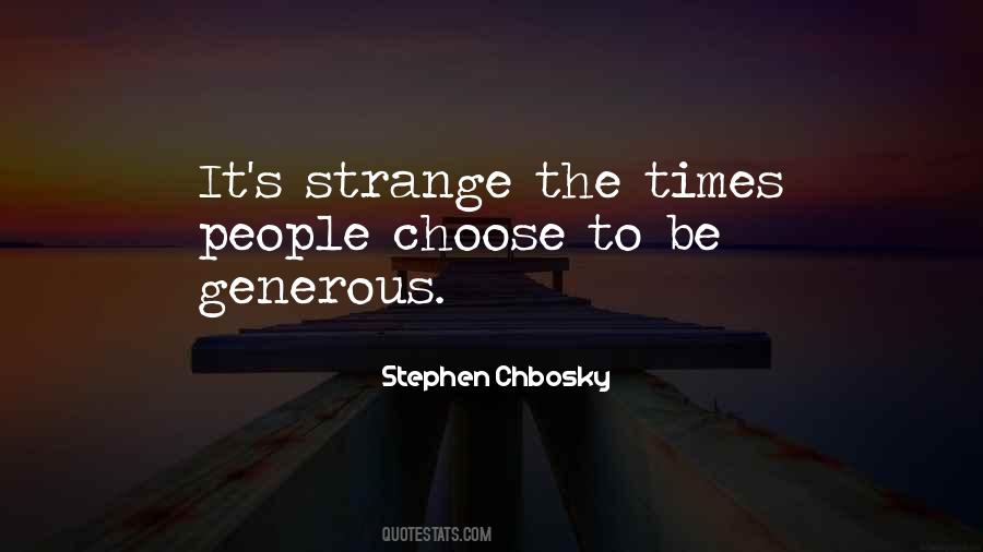 Quotes About Generous People #776296