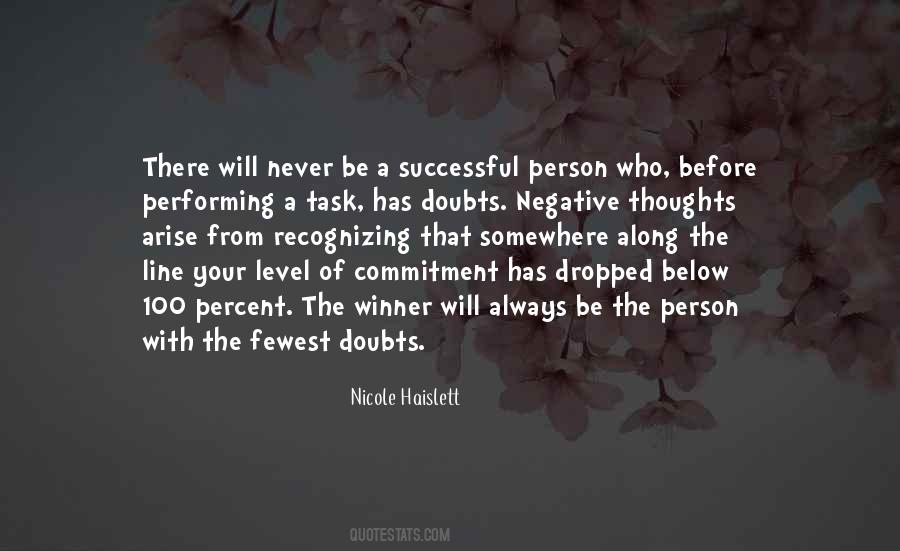 Doubt Success Quotes #1013429