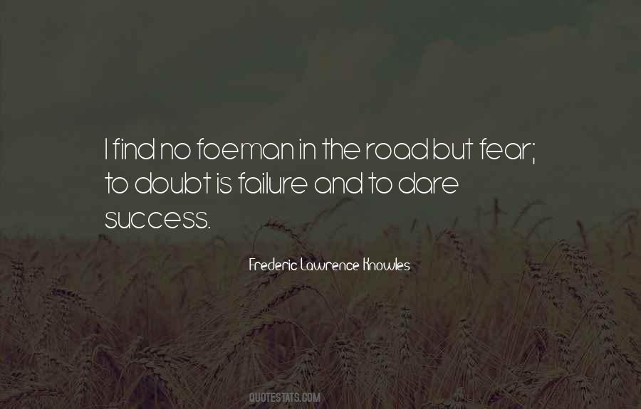 Doubt Success Quotes #1400357