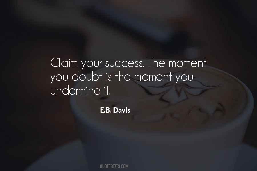 Doubt Success Quotes #1822739