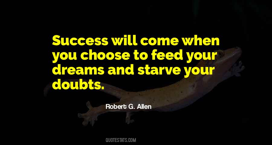 Doubt Success Quotes #374830