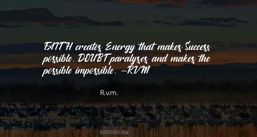 Doubt Success Quotes #760451