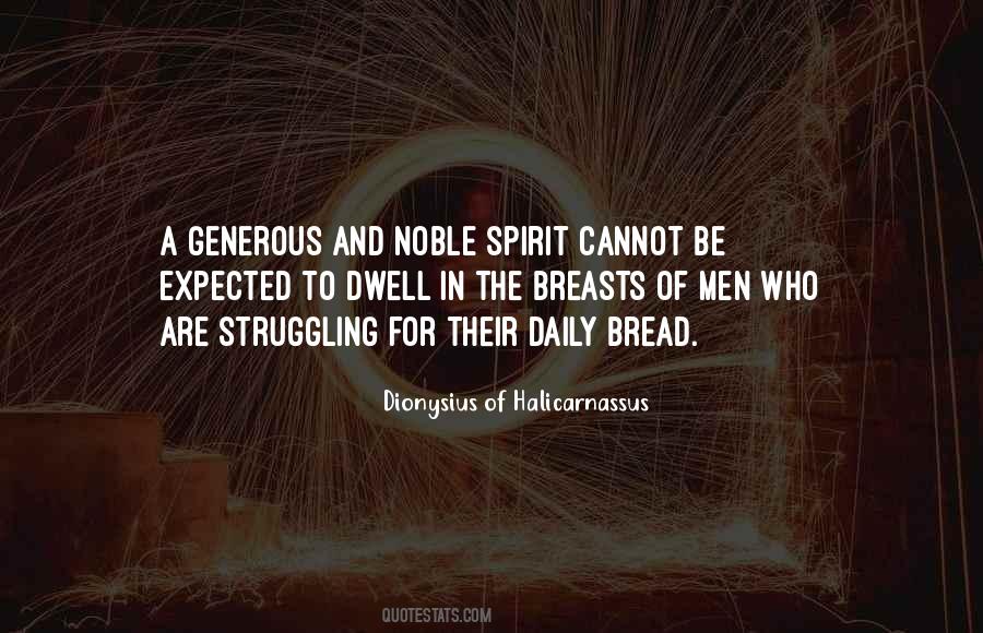 Quotes About Generous Men #1266381