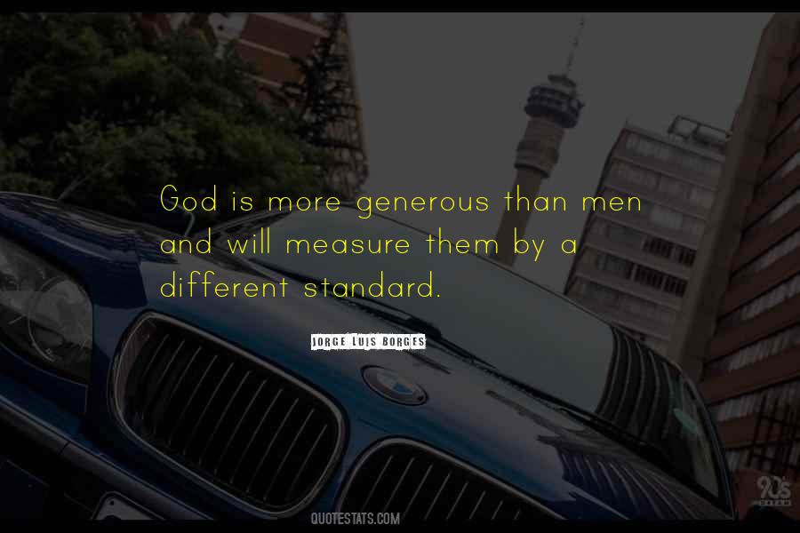 Quotes About Generous Men #1868332