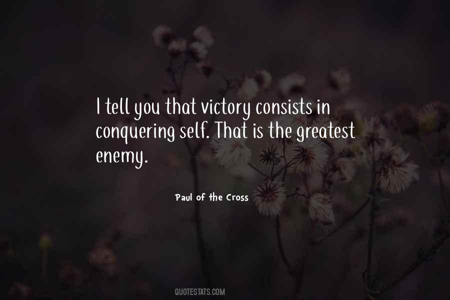 The Greatest Victory Quotes #1515501